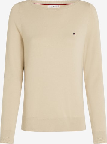 TOMMY HILFIGER Pullover in Beige: Vorderseite