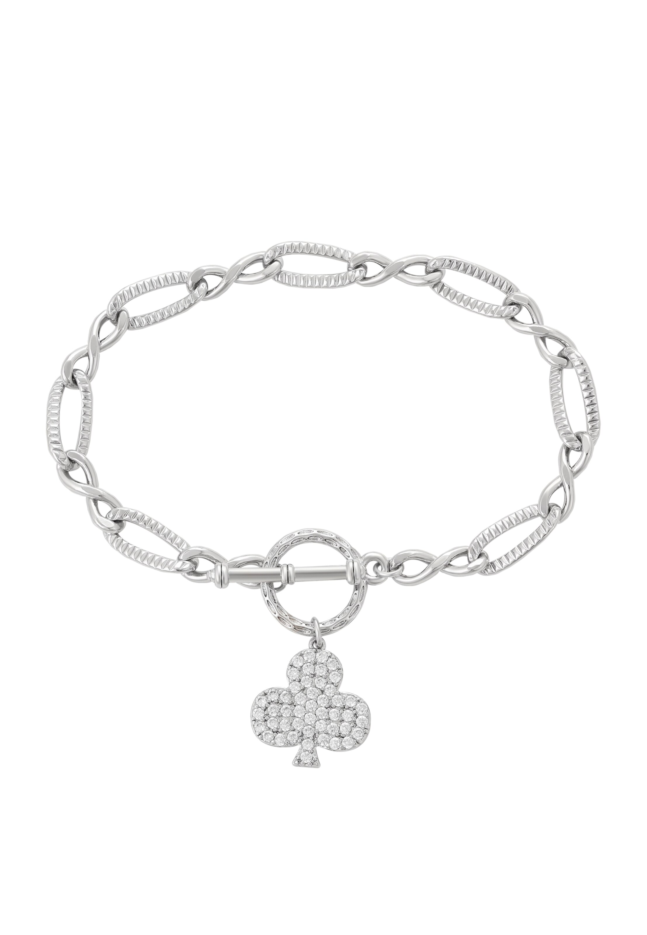 Bracelet faina en argent : devant