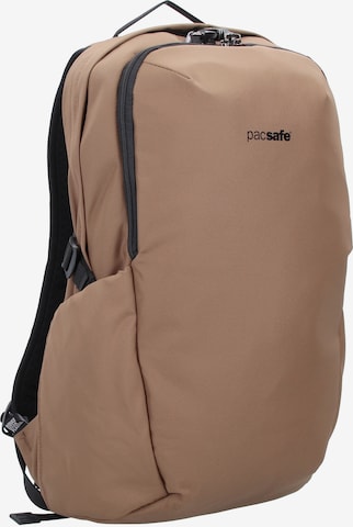 Pacsafe Rucksack 'Vibe' in Braun