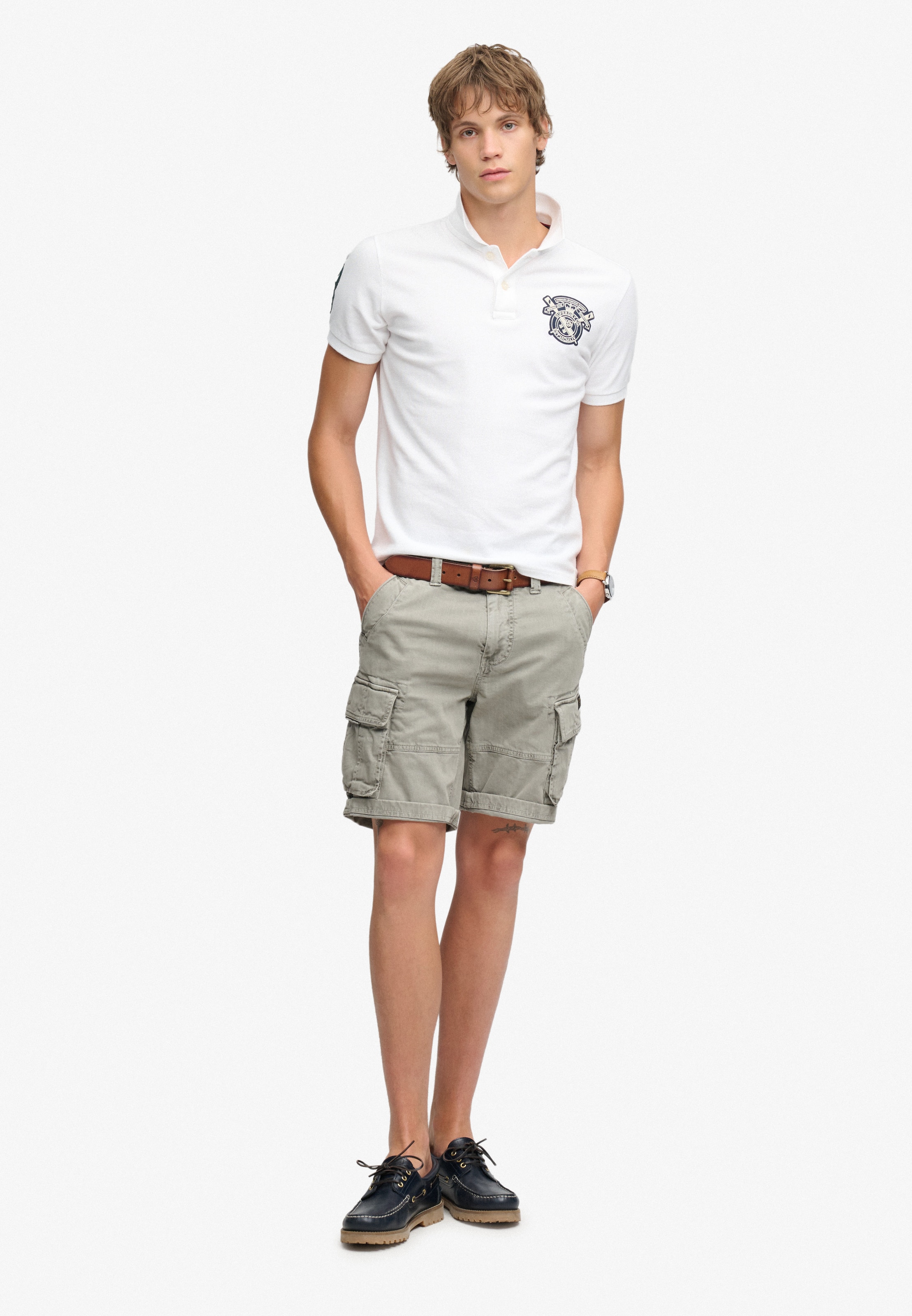 Superdry & Co Regular Cargo Pants in Green