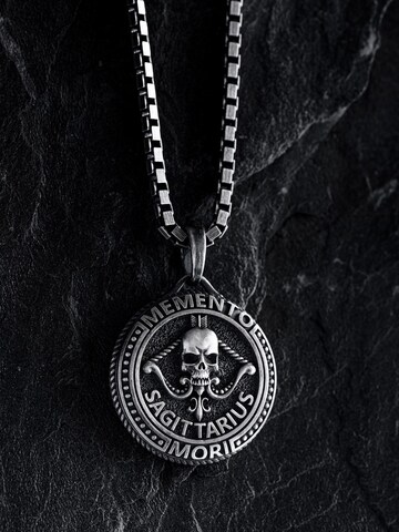 REYTEL - Colgante 'SAGITTARIUS. MEMENTO MORI' en plata