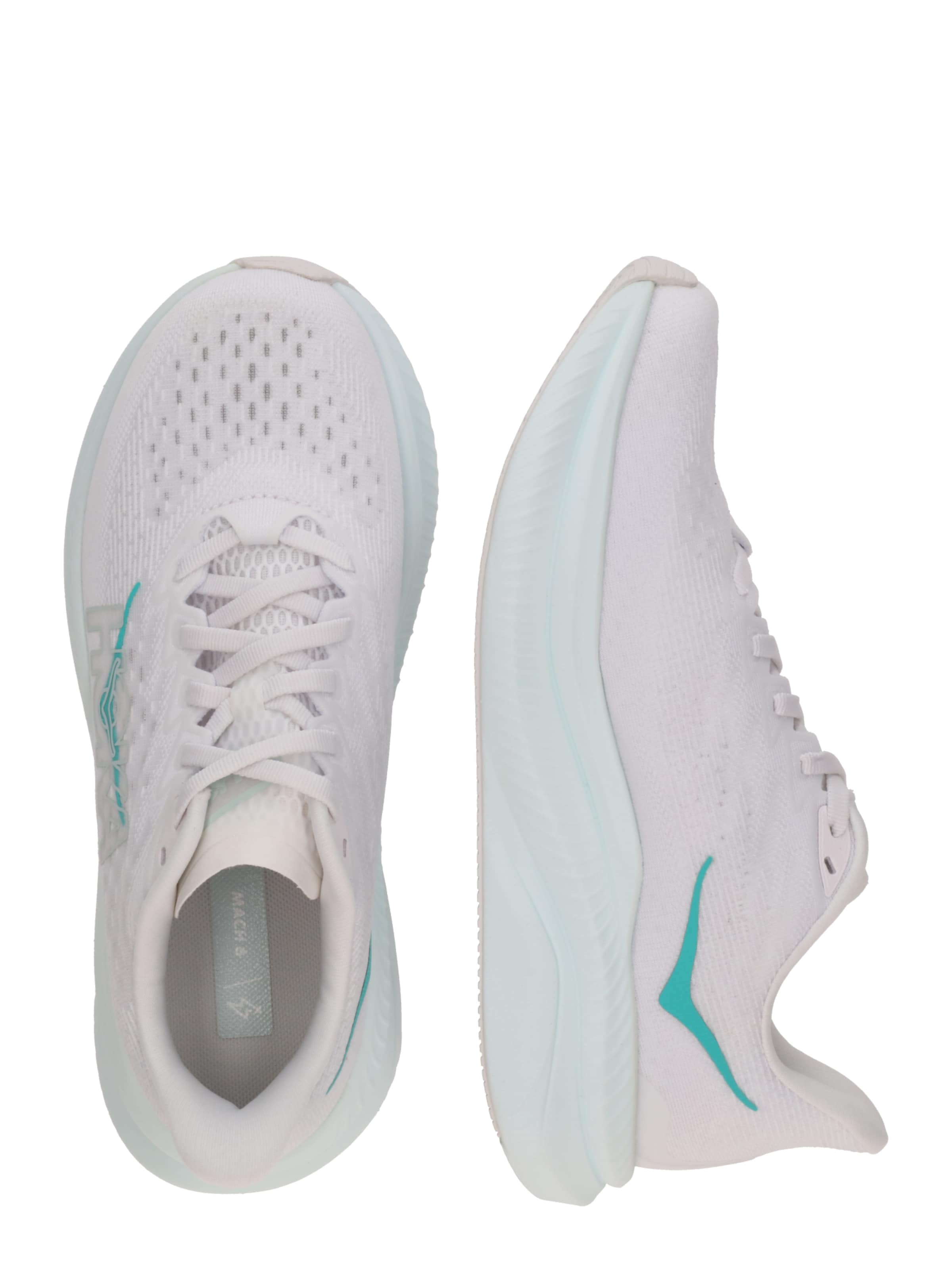 Chaussure de course 'MACH 6' HOKA en blanc