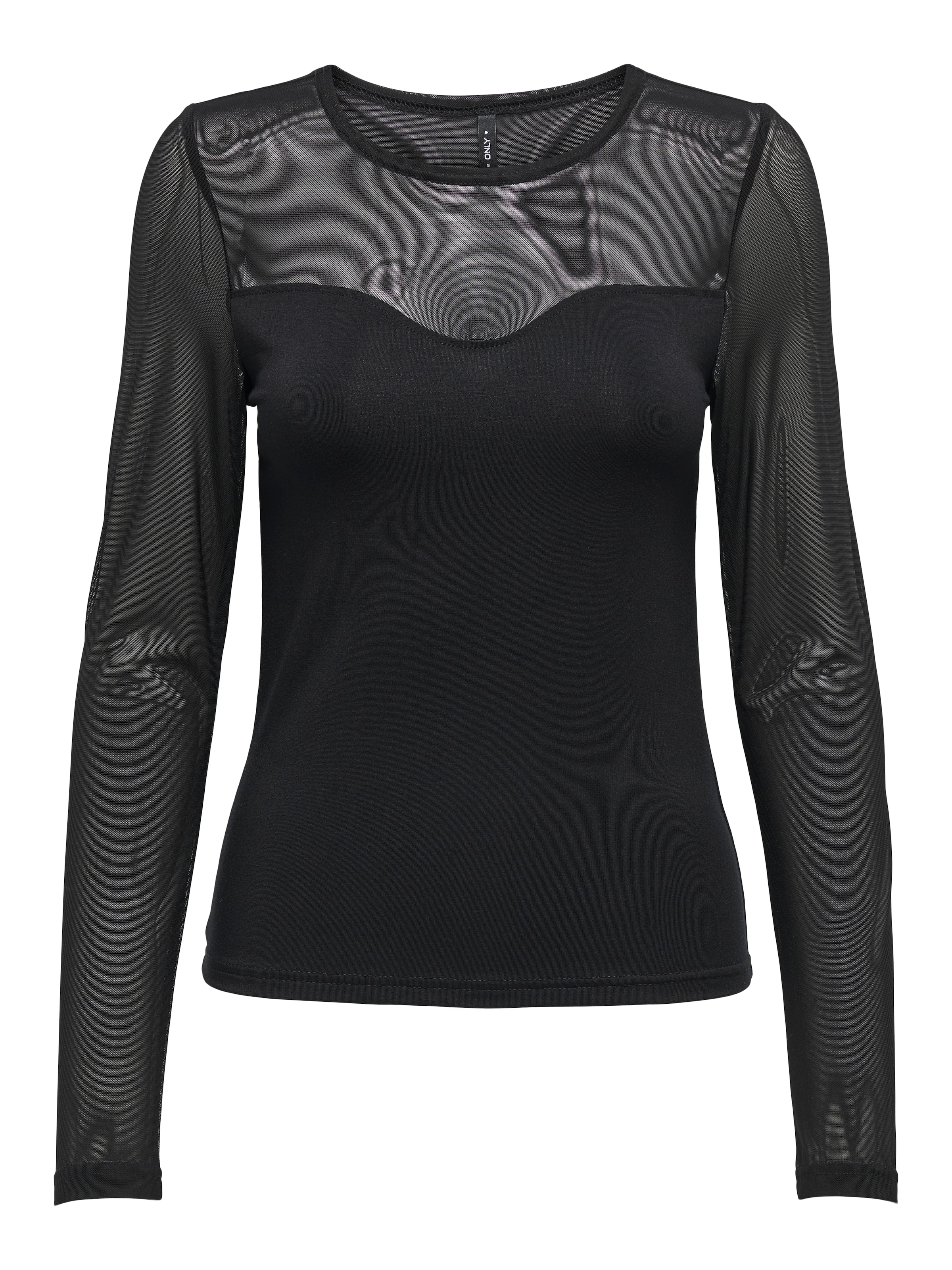 ONLY - Camiseta 'ONLSABINA' en negro: frente