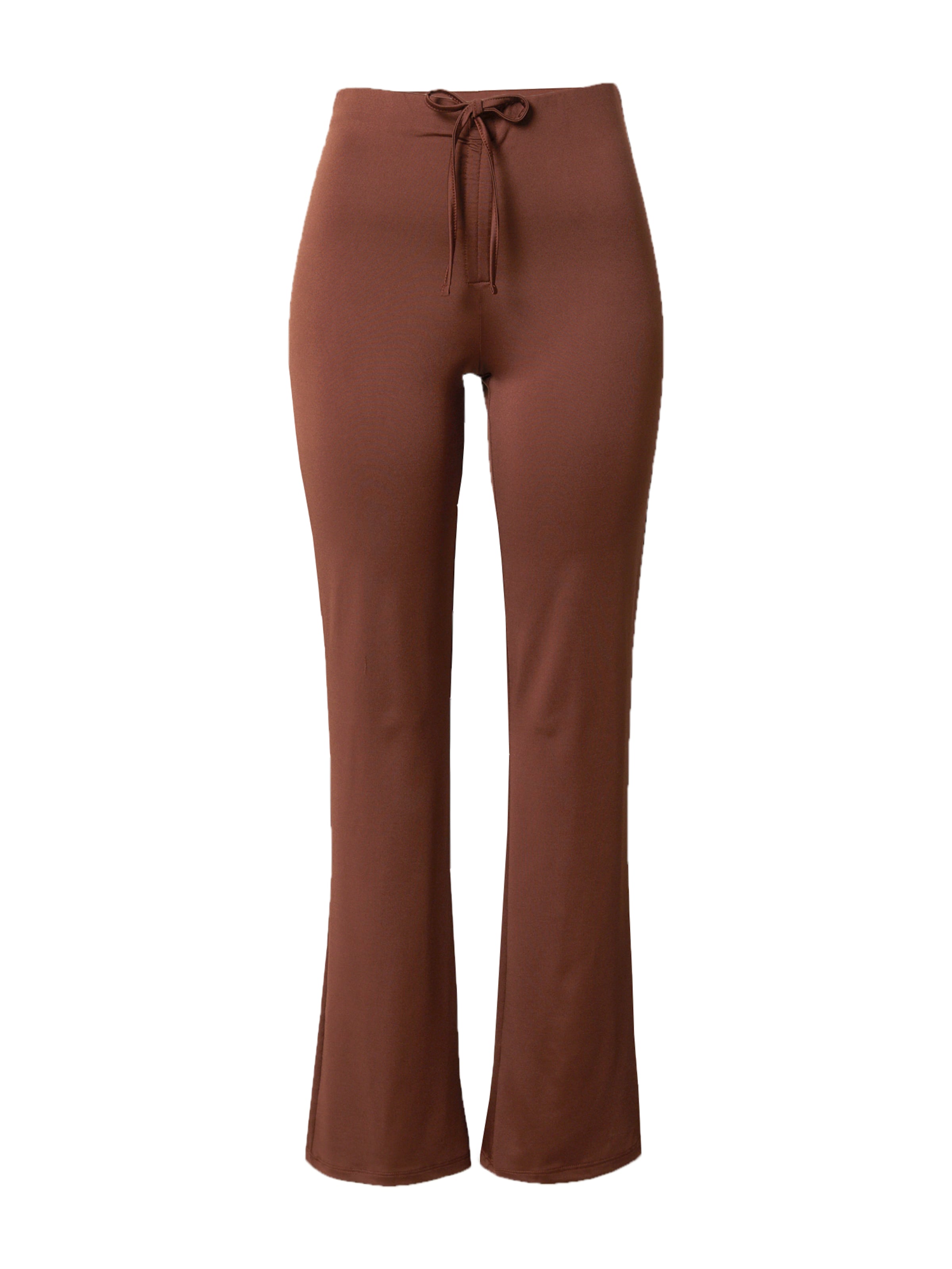 NLY by Nelly Flared Trousers in Brown: front