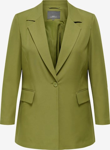 Blazer 'THEA' di ONLY Carmakoma in verde: frontale