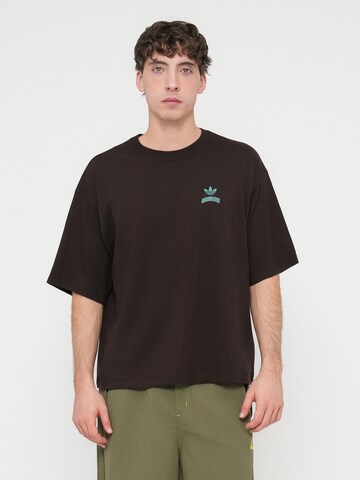 ADIDAS ORIGINALS Póló 'BURGER' - fekete