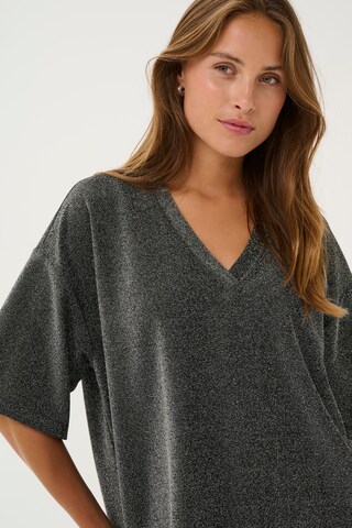 Kaffe Shirt 'Arita' in Silver