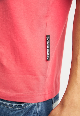 BRUNO BANANI T-Shirt 'Martin' in Pink