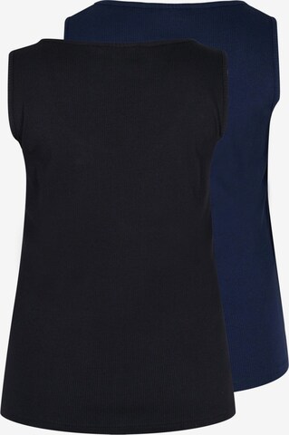 Zizzi Top in Blau