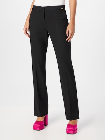 CINQUE Pleated Pants 'SERAFINA' in Black: front