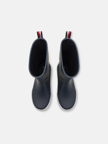 TOMMY HILFIGER Gumijasti škornji 'RUDY' | modra barva