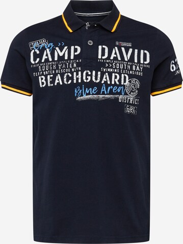 CAMP DAVID Shirt in Blue: front