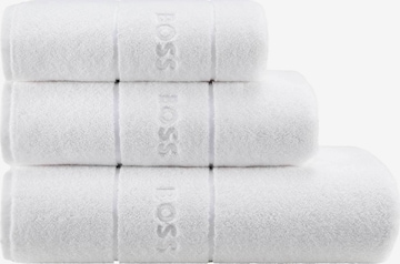 BOSS Washcloth 'PLAIN' in White