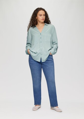 QS Blouse in Groen