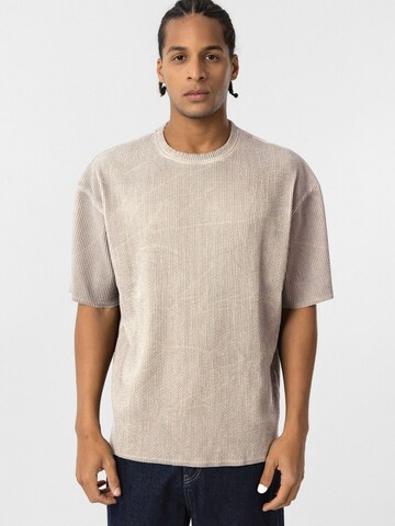 T-Shirt 'Amine' Dandalo en gris : devant