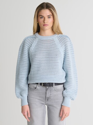 BIG STAR Sweater 'Funia' in Blue: front