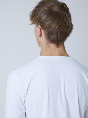 SPORTKIND Functioneel shirt 'Crew Neck Long Sleeve Shirt' in Wit