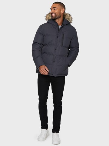 Threadbare Winterjacke 'Arnwood' in Grau