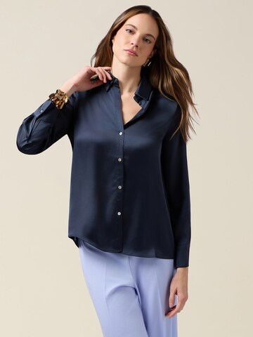 oltre Blouse in Blue