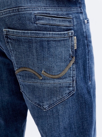 JACK & JONES Baggy Jeans 'Mike' in Blue