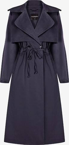 FRESHLIONS Trenchcoat 'Daria' in Blau: Vorderseite