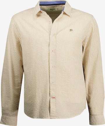 Deeluxe Regular Fit Hemd 'Balt' in Grün: Vorderseite