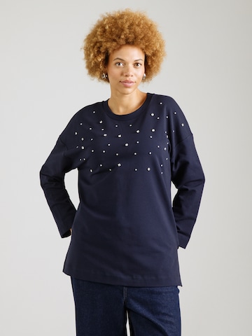 Persona by Marina Rinaldi T-shirt 'TUC' i blå: framsida