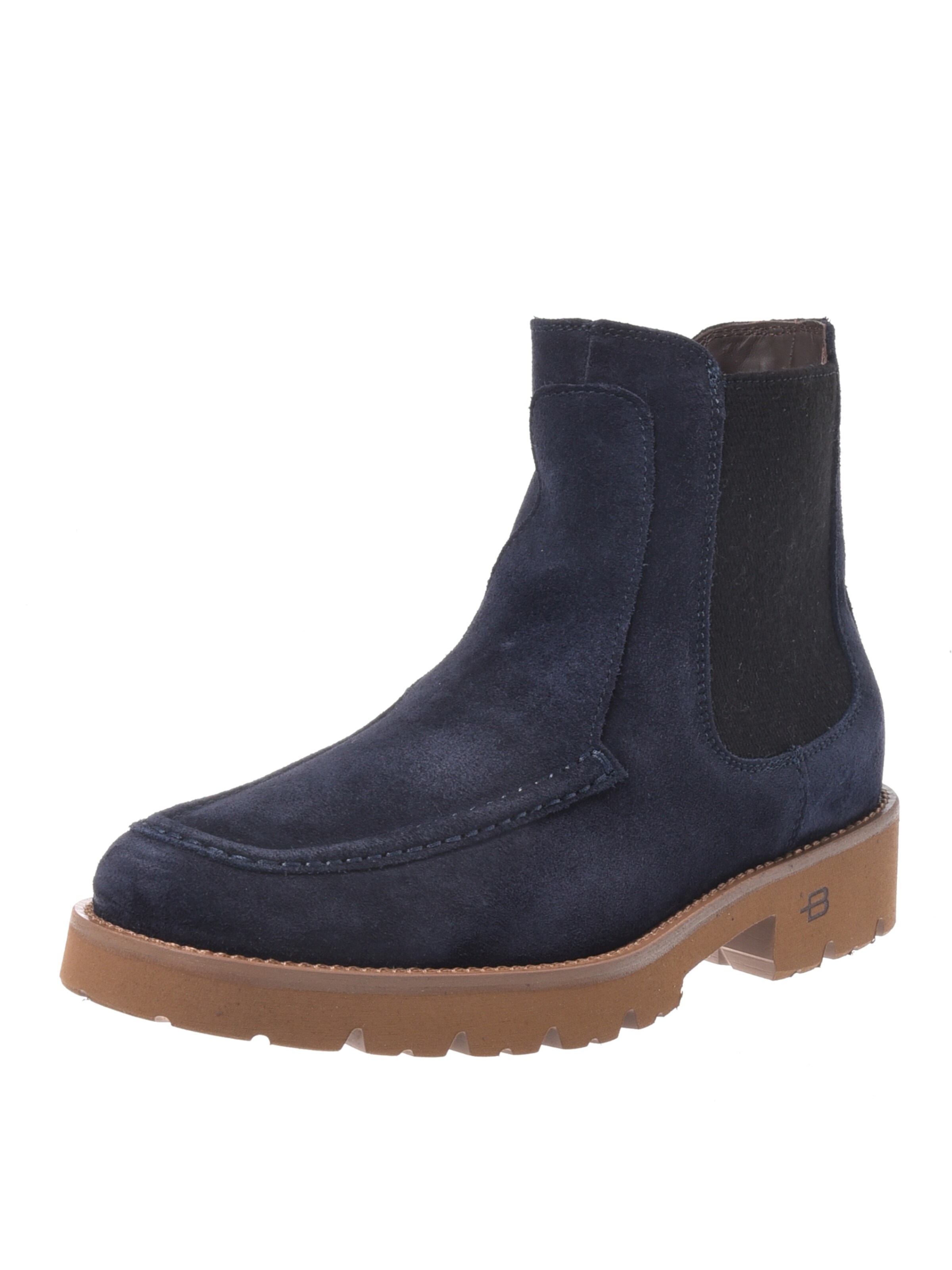 BALDININI Chelsea boots in Blauw: voorkant