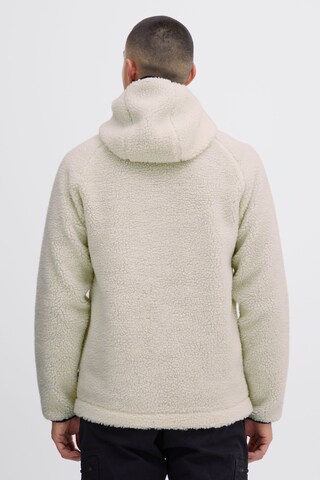 INDICODE JEANS Zip-Up Hoodie in White