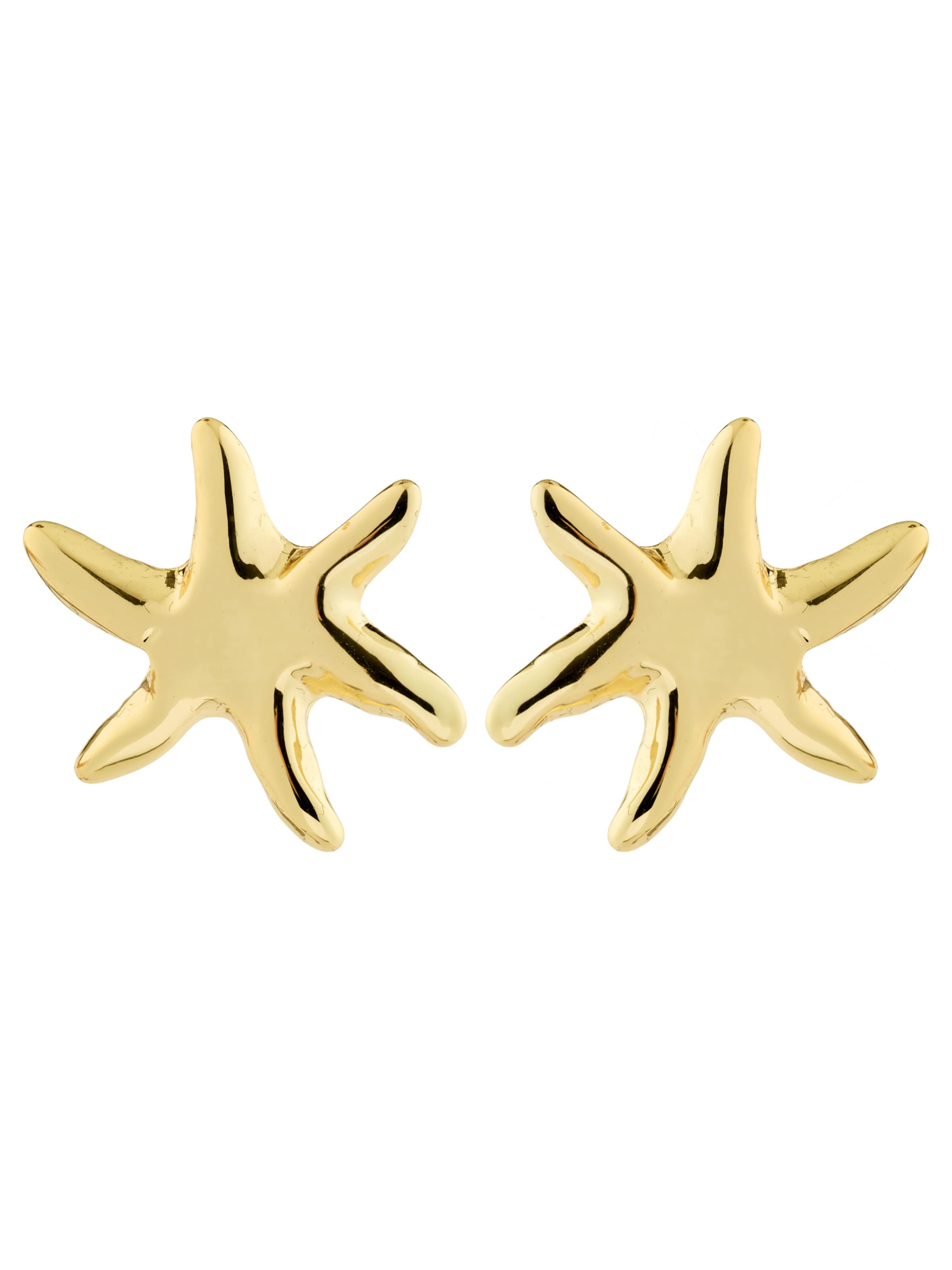 Pilgrim Øreringe ' Prism ' i guld, Produktvisning