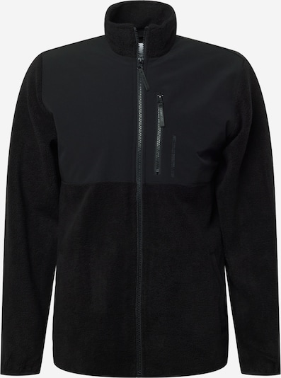 Jachetă fleece 'Koy' JUST JUNKIES pe negru, Vizualizare produs