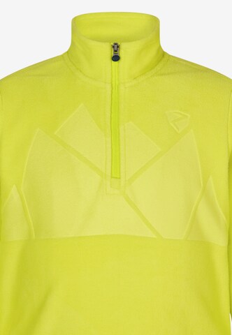ZIENER Athletic Sweater 'JONKI' in Yellow