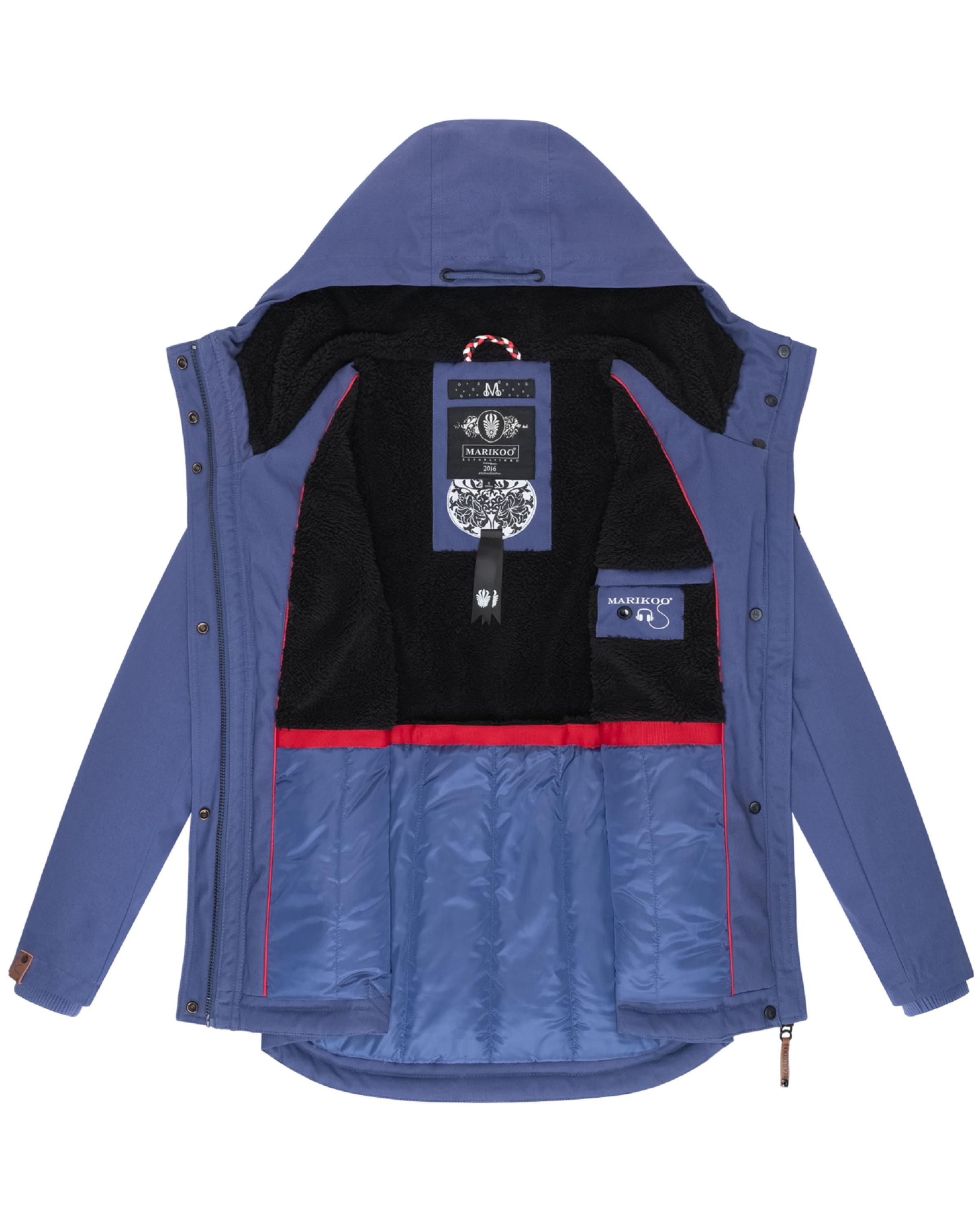 MARIKOO Talviparka 'Bikoo' värissä lila