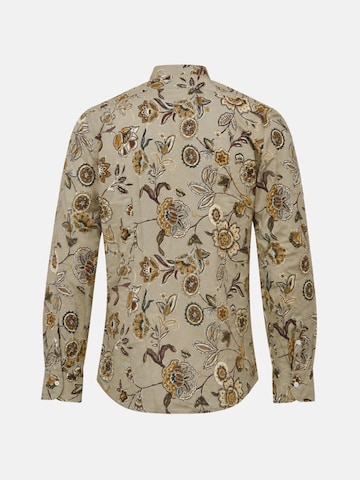 Manuel Ritz Regular fit Overhemd in Beige