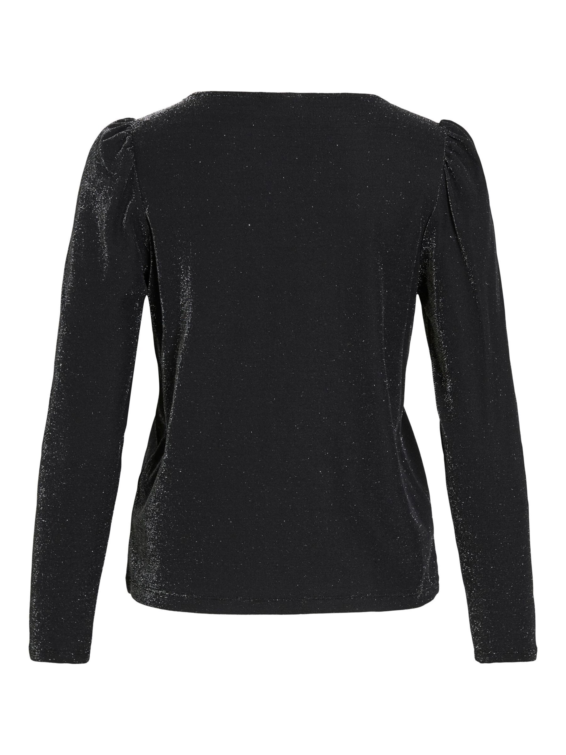 VILA Shirts 'VIElainas' i sort