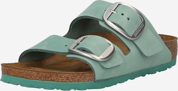 BIRKENSTOCK Muiltjes 'Arizona' in Groen: voorkant