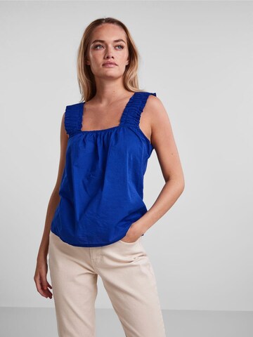 PIECES Blouse in Blauw: voorkant