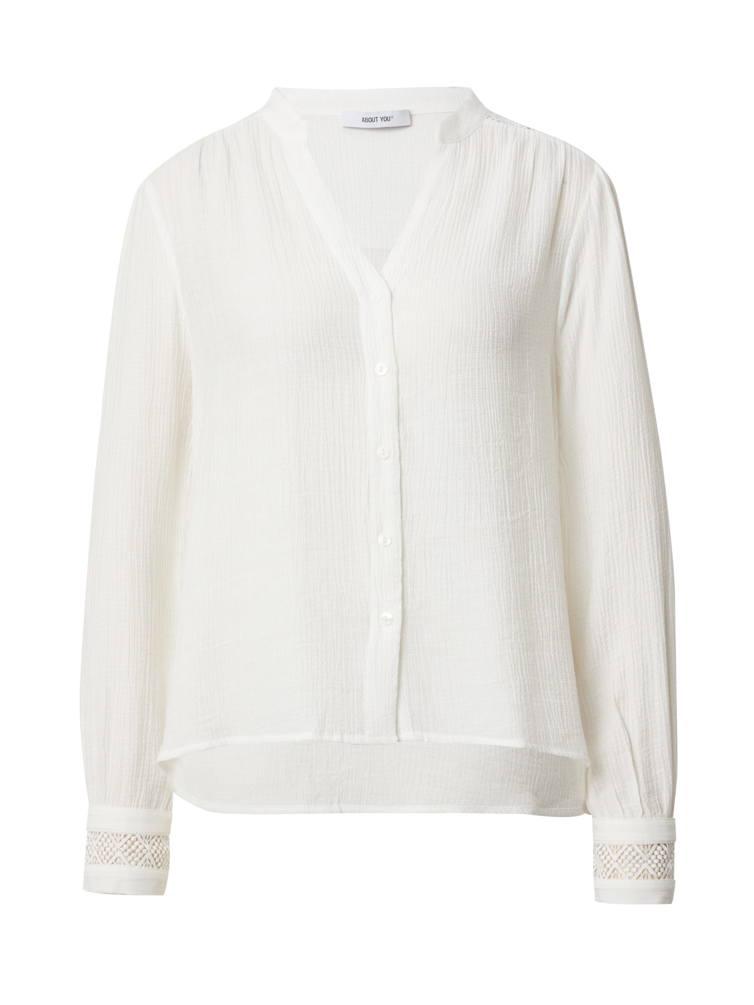 ABOUT YOU Μπλούζα 'Valentina' σε λευκό: μπροστά