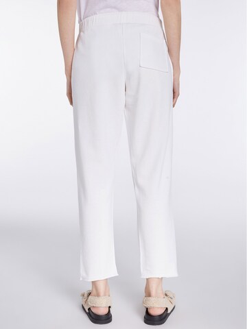 Coupe slim Pantalon SET en blanc