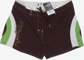 ROXY Shorts in M in Brown: front