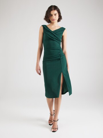 Skirt & Stiletto - Vestido de noche en verde: frente