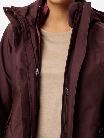 VAUDE Jacke ' Idris ' in Braun