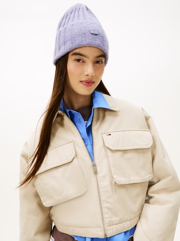 Tommy Jeans Czapka 'HERITAGE' w kolorze fioletowy