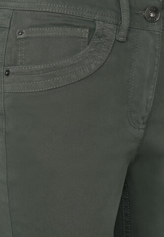 CECIL Slimfit Hose in Grün