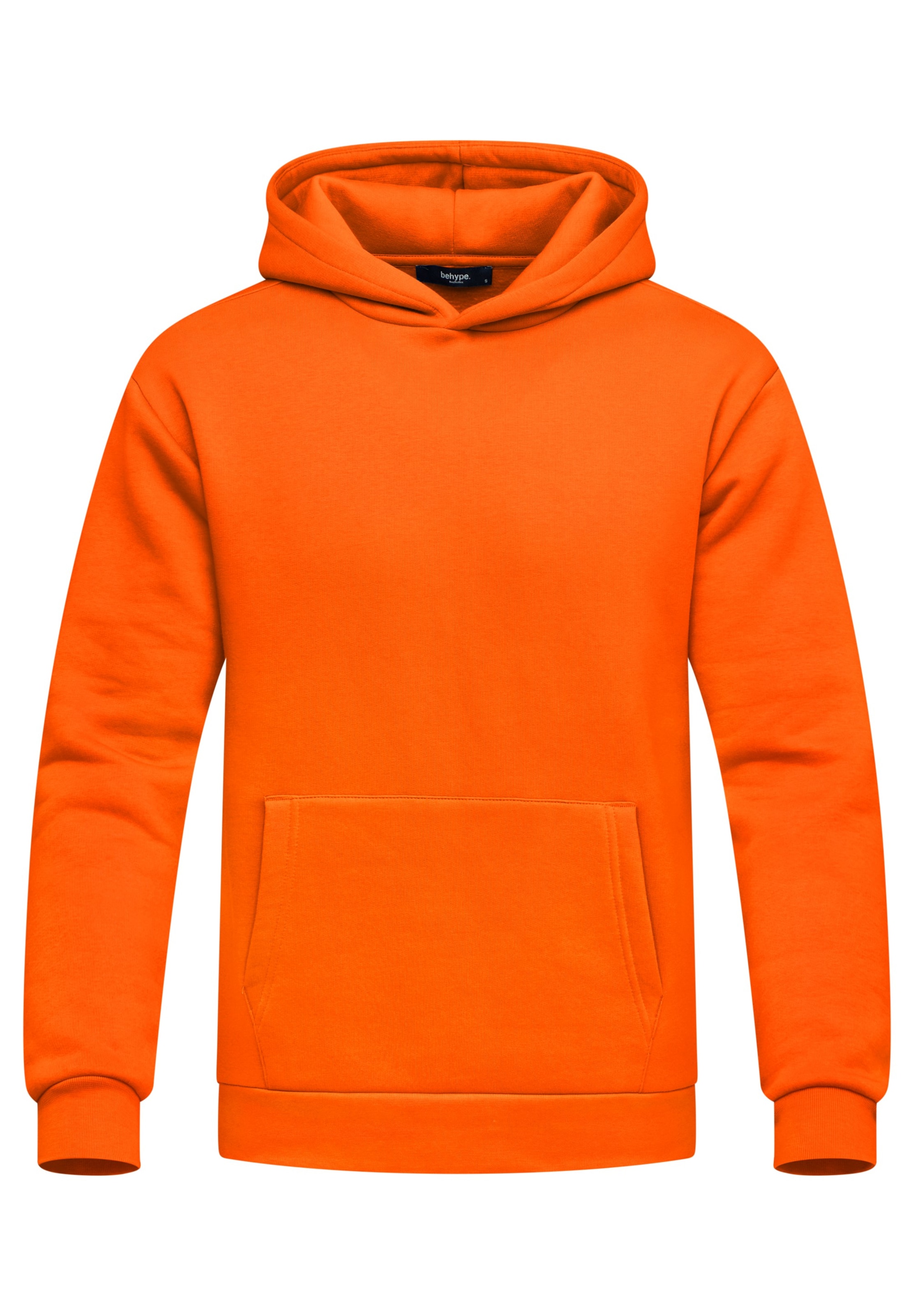 behype Sweatshirt 'COMFY' in Orange: Vorderseite