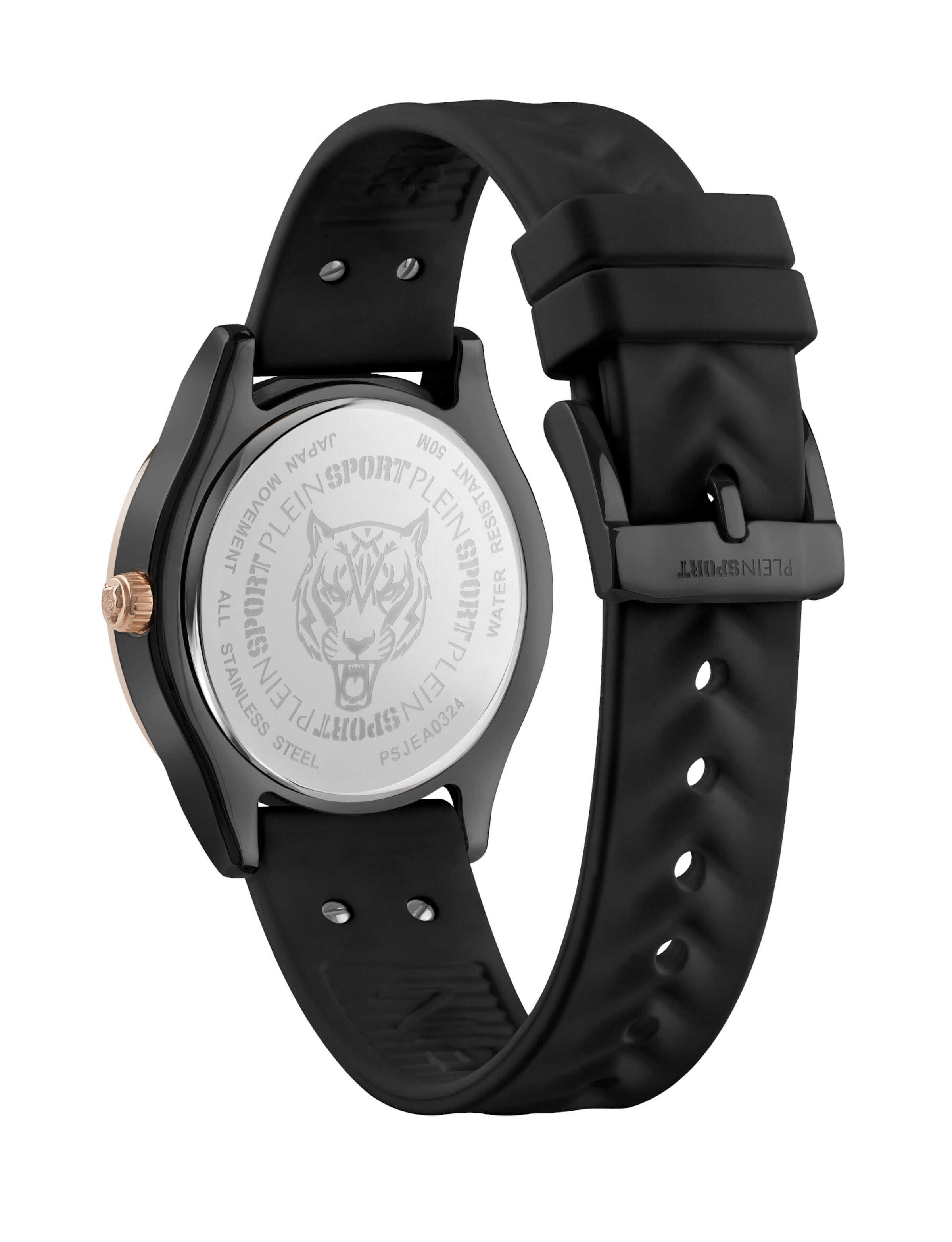 Plein Sport Uhr  ' ECLIPSE ' in Schwarz