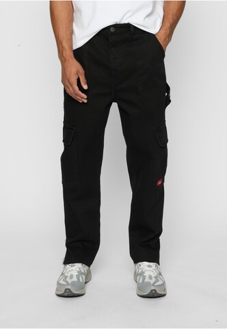 Dada Supreme Loosefit Jeans in Schwarz: Vorderseite