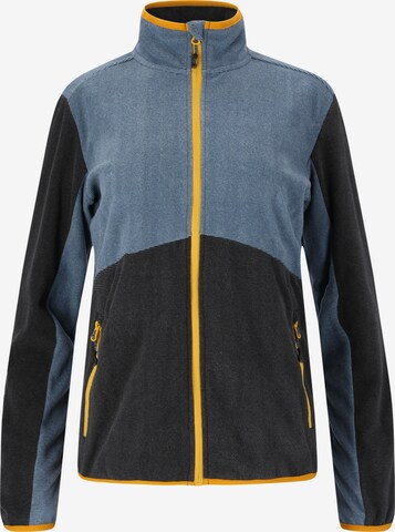 Whistler Athletic Fleece Jacket 'Greyson' in Blue: front