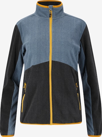 Whistler Functionele fleece jas 'Greyson' in Blauw: voorkant