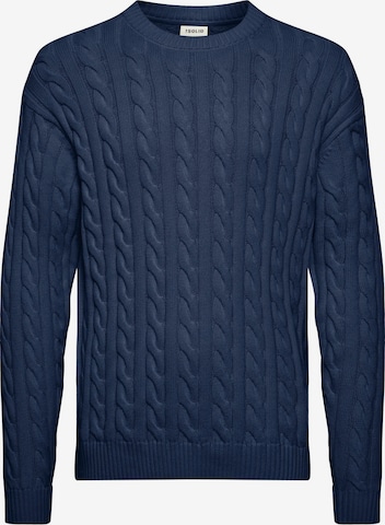 Pullover 'MALCOLM' di !Solid in blu: frontale